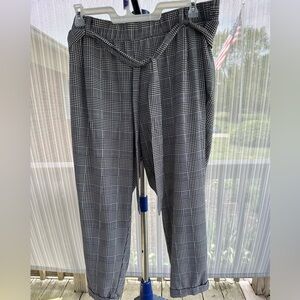 Torrid Black and White Houndstooth Pants